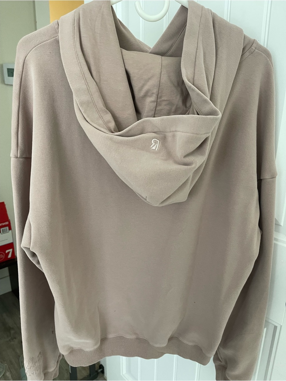 BuffBunny Cozy Hoodie & Jogger Set in Taupe - Picture 5 of 6